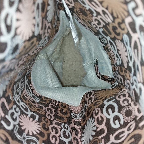 Authentic Ugg Australia Boots Brown Tall Foldover Genuine Leather Excellent 7 - Picture 5 of 11